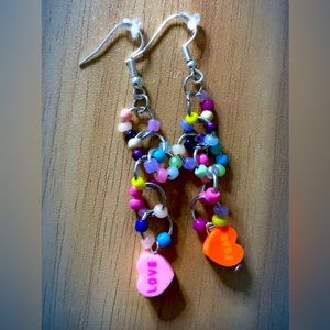 Colorful earrings for little girls
